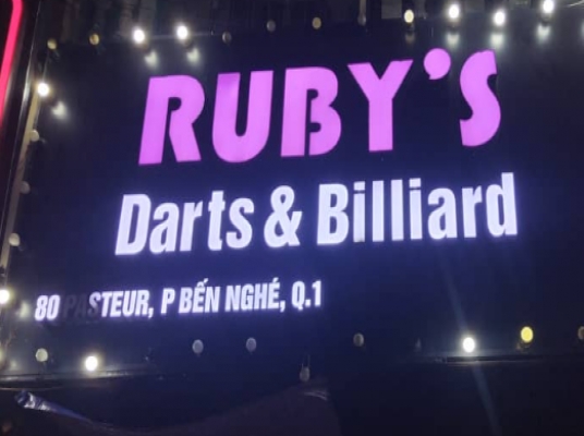 [HCM] RUBY'S DARTS & BILLIARD